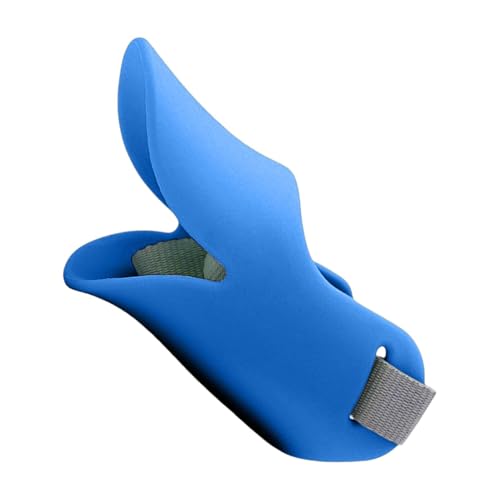 Silicone Dog Muzzle, Pet Duck Mouth Covering, Training Restraint, Adjustable Straps, Comfortable Fit, 1 Piece, Blue, Great for Large, Medium, and Small Dogs Silicone Dog Muzzle, Pet Duck Mouth Covering, Training Restraint, Adjustable Straps, Comfortable Fit, 1 Piece, Blue, Great for Large, Medium, and Small Dogs von Uonguon