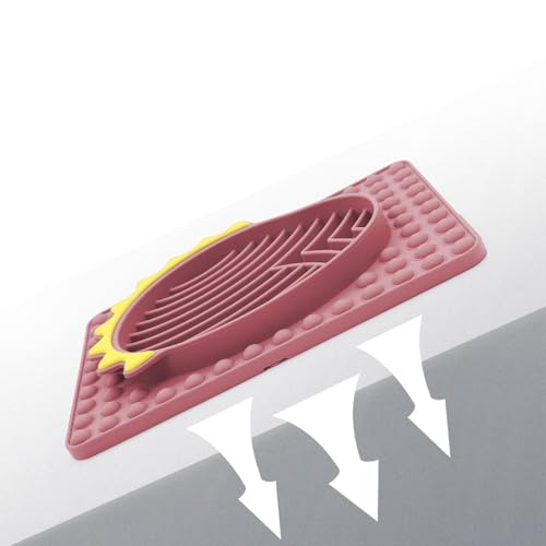 Slow Feeder Dog Bowls | Anti Tipover Design Stable Licking Mat | Smooth Texture Slow Eating Lick Pad for Dogs, Puppies, Cats and Kittens | Pet Feeding and Enrichment Slow Feeder Dog Bowls | Anti Tipover Design Stable Licking Mat | Smooth Texture Slow Eating Lick Pad for Dogs, Puppies, Cats and Kittens | Pet Feeding and Enrichment von Uonguon