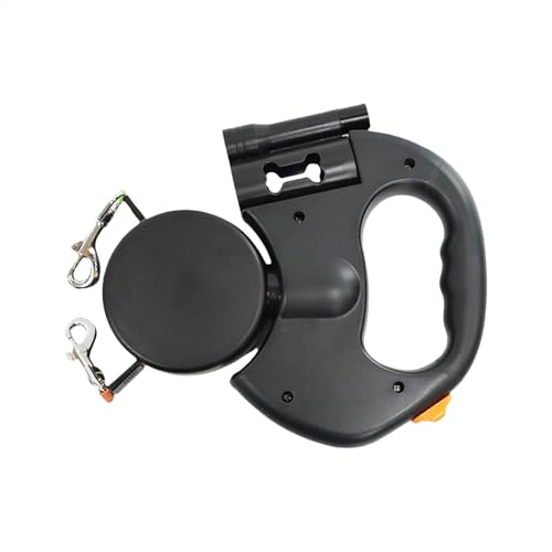 Two Dog Reflective Retractable Rope, Ergonomic Walking Pet, Convenient Hook with Automatic Untangle Feature, Sturdy Lead for Small, Medium, and Large Dogs Two Dog Reflective Retractable Rope, Ergonomic Walking Pet, Convenient Hook with Automatic Untangle Feature, Sturdy Lead for Small, Medium, and Large Dogs von Uonguon