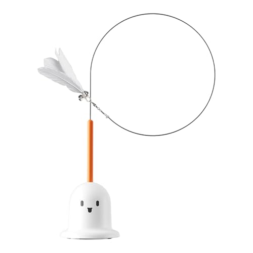 Uonguon Cat Teaser Wand, Suction Cup Interactive Toy, Portable Feather Play Wands, Engaging Exercise Tool with Bell, Perfect for Kitten Activity and Stimulation Uonguon Cat Teaser Wand, Suction Cup Interactive Toy, Portable Feather Play Wands, Engaging Exercise Tool with Bell, Perfect for Kitten Activity and Stimulation von Uonguon