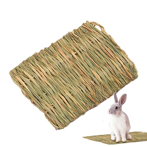 Uonguon Cats Grass Mat, Woven Scratching Pad, 11.02x15.75x0.39 inches Soft Natural Bedding, Comfortable Sleeping Matting for Pets Bunnies, Dogs, Chew Toy, Resting Pad and Play Area Uonguon Cats Grass Mat, Woven Scratching Pad, 11.02x15.75x0.39 inches Soft Natural Bedding, Comfortable Sleeping Matting for Pets Bunnies, Dogs, Chew Toy, Resting Pad and Play Area von Uonguon