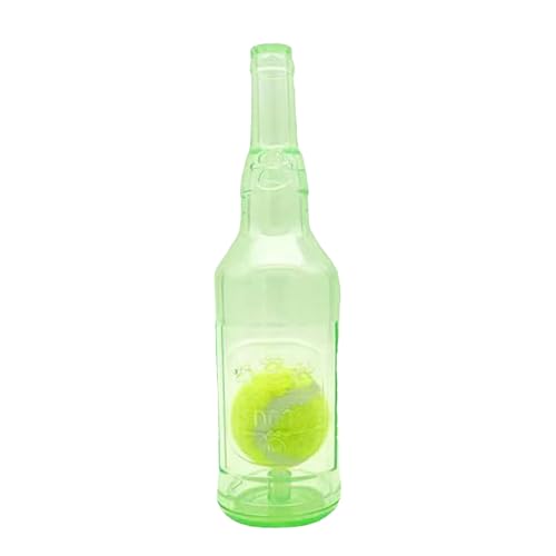 Uonguon Dog Toy Bottle, Interactive Floating Squeak Toy, Teething Tennis with Ball Inside, Pet Supplies for Small & Medium Dogs, Safe Material, Playtime, Chewing Uonguon Dog Toy Bottle, Interactive Floating Squeak Toy, Teething Tennis with Ball Inside, Pet Supplies for Small & Medium Dogs, Safe Material, Playtime, Chewing von Uonguon