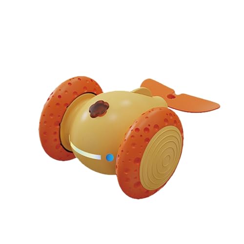 Uonguon Electric Cat Rolling Toy, Smart Moving Battery Powered Toy Cats, Promotes Exercise, Playing, and Relaxation, Cute Interactive Toy for Entertainment and Fitness for Indoor Cats Uonguon Electric Cat Rolling Toy, Smart Moving Battery Powered Toy Cats, Promotes Exercise, Playing, and Relaxation, Cute Interactive Toy for Entertainment and Fitness for Indoor Cats von Uonguon