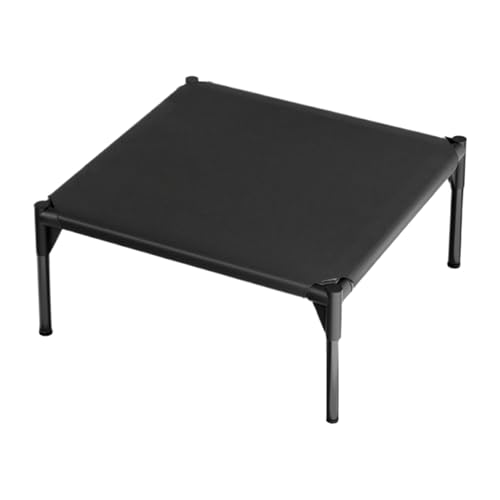 Uonguon Elevated Dog Bed, Waterproof Raised Puppies Cot, 19.29x19.29x7.48 Inches Washable Breathable with Sturdy Metal Frame, Pet Sleeping Bed for Indoor Resting Areas, Travel and Rest von Uonguon