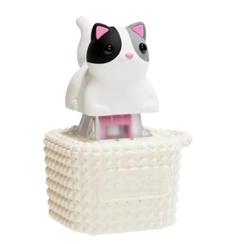 Uonguon Meowing Cat Toy, Rechargeable Fidget Toy, 1.18x1.18x1.97 inches Portable Sound Game with Adorable Pet Noises, Cute Noise Maker for Home, School, Parties, Studio and Travelling Uonguon Meowing Cat Toy, Rechargeable Fidget Toy, 1.18x1.18x1.97 inches Portable Sound Game with Adorable Pet Noises, Cute Noise Maker for Home, School, Parties, Studio and Travelling von Uonguon