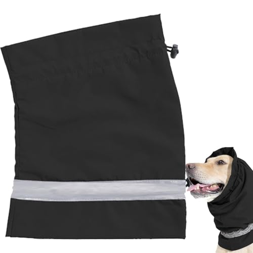 Waterproof Dog Ear Wrap for Calming | Adjustable Buckle Neck Wrap with Reflective Strip | Warm Dog Hoodie Ear Wraps | Ideal Grooming Headband for Dogs and Cats | Perfect for Reducing and Noise Waterproof Dog Ear Wrap for Calming | Adjustable Buckle Neck Wrap with Reflective Strip | Warm Dog Hoodie Ear Wraps | Ideal Grooming Headband for Dogs and Cats | Perfect for Reducing and Noise von Uonguon