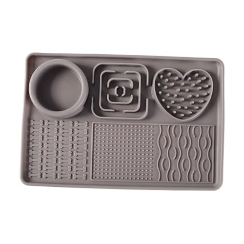 s, Silicone Pet Food Mat, 11.81x7.87 Inches Non-Slip Slow Feeder Bowl, Interactive Puzzle Design for Dogs, Mental Stimulation, Sensory Enrichment, Boredom Relief s, Silicone Pet Food Mat, 11.81x7.87 Inches Non-Slip Slow Feeder Bowl, Interactive Puzzle Design for Dogs, Mental Stimulation, Sensory Enrichment, Boredom Relief von Uonguon
