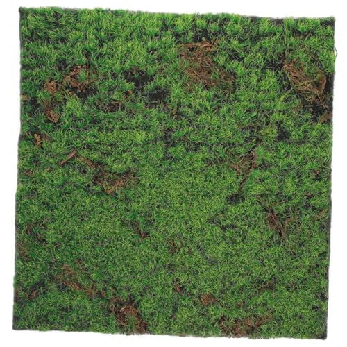 Uonlytech Simulierter Moosrasen Outdoor Teppiche DIY Grasmatte Moos Zum Basteln Kunstrasen Fußmatte Rasenpflanzen Flechten Kunstrasen Gras Haustierrasen Kunstrasenmatten Für Den von Uonlytech