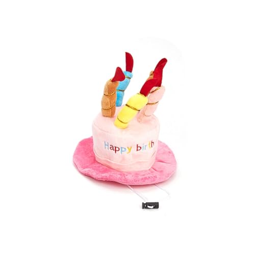 Uooduby Süße Haustiere, Hunde, Katzen, Geburtstagskappen, Verstellbar, Kerzen, Hundemütze, Welpen, Katzen, Cosplay, Kostüm, Kopfbedeckung, Rosa Uooduby Süße Haustiere, Hunde, Katzen, Geburtstagskappen, Verstellbar, Kerzen, Hundemütze, Welpen, Katzen, Cosplay, Kostüm, Kopfbedeckung, Rosa von Uooduby