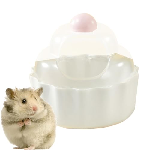 Uoqpty Hamsterstreubox, Kuchenform, Sandbehälter für Hamster, auslaufsicher, stabil, transparent, für Rennmäuse, Igel, Eichhörnchen und andere Kleintiere Uoqpty Hamsterstreubox, Kuchenform, Sandbehälter für Hamster, auslaufsicher, stabil, transparent, für Rennmäuse, Igel, Eichhörnchen und andere Kleintiere von Uoqpty