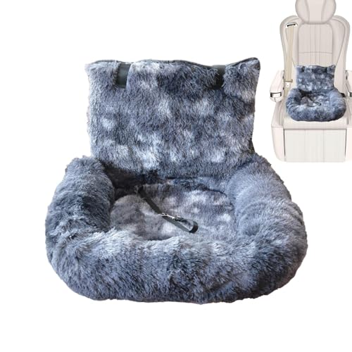 Uoqpty Haustierautositz, Hundeverstärkerautositz - Soft Dog Booster Sitz,Haustiervorräte für Roadtrips täglich Pendel -Tierarztbesuche Outdoor Adventures Familienurlaub von Uoqpty