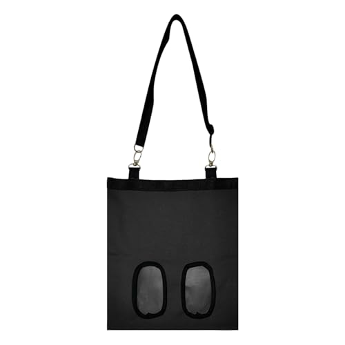 Uoqpty Heuraufe Für Kaninchen - Heufutterautomat Mit 2 Öffnungen Für Kleintiere - 600D Oxford-Stoff Heu Organizer Für Fütterungskäfig Hamster Und Nagetiere von Uoqpty