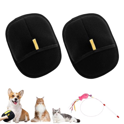 Fell Magnet Handschuh, Fell Magnet Static Removal Gloves for Pet Hair, Double-Sided Pet Grooming Gloves, Efficient Pet Cleaning Gloves for Dogs, Portable Cat Brush Glove for Long and Short Hair (2Pcs) Fell Magnet Handschuh, Fell Magnet Static Removal Gloves for Pet Hair, Double-Sided Pet Grooming Gloves, Efficient Pet Cleaning Gloves for Dogs, Portable Cat Brush Glove for Long and Short Hair (2Pcs) von Uornwz