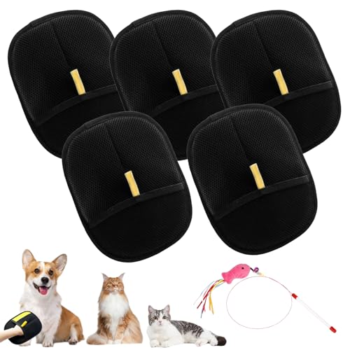 Fell Magnet Handschuh, Fell Magnet Static Removal Gloves for Pet Hair, Double-Sided Pet Grooming Gloves, Efficient Pet Cleaning Gloves for Dogs, Portable Cat Brush Glove for Long and Short Hair (5Pcs) Fell Magnet Handschuh, Fell Magnet Static Removal Gloves for Pet Hair, Double-Sided Pet Grooming Gloves, Efficient Pet Cleaning Gloves for Dogs, Portable Cat Brush Glove for Long and Short Hair (5Pcs) von Uornwz