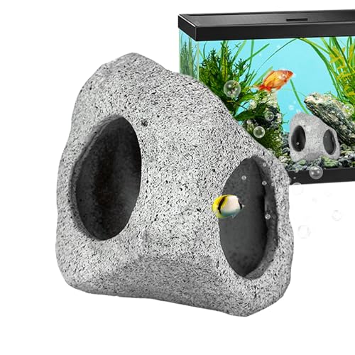 Uozonit Aquarium Dekoration Felshöhlen Reptilien Versteck Höhle Felsen Felsen Aquarium Dekoration Felsen Aquarium Dekoration Aquarium Dekoration Natürliche Künstliche Fische Ornamente für von Uozonit