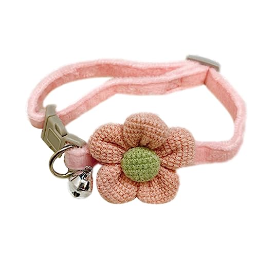 Uozonit Katzenhalsband, Katzenhalsband, bequem, Katzenhalsband, abnehmbar, mit abnehmbarer Blume – niedliches Kätzchenhalsband für Hunde, Katzen, Welpen, Kätzchen Uozonit Katzenhalsband, Katzenhalsband, bequem, Katzenhalsband, abnehmbar, mit abnehmbarer Blume – niedliches Kätzchenhalsband für Hunde, Katzen, Welpen, Kätzchen von Uozonit