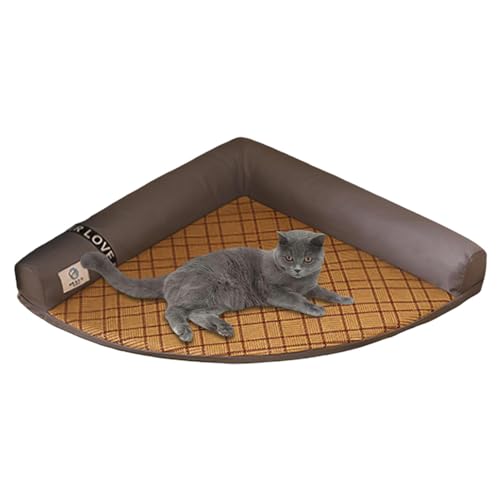 Uozonit Katzenkühlkissen, Kühlmatte für Katzen - Waschbare Isomatte - Abnehmbare Hundebettmatte, Haustier-Kühlunterlage, antihaftbeschichtete Katzenmatte für Betten, Kisten, hält Ihr Haustier kühl Uozonit Katzenkühlkissen, Kühlmatte für Katzen - Waschbare Isomatte - Abnehmbare Hundebettmatte, Haustier-Kühlunterlage, antihaftbeschichtete Katzenmatte für Betten, Kisten, hält Ihr Haustier kühl von Uozonit
