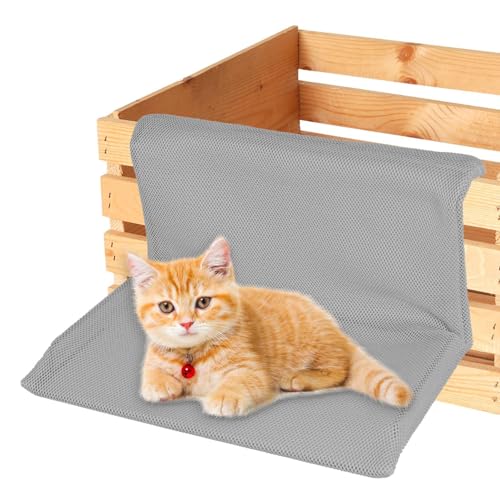 Uozonit Katzensitzbett, Katzensitzhängematte, Faltbare Katzenfenster-Hängematte, Leicht verstellbare weiche Fensterstange, Faltbare Hängematte, Robustes Haustierzubehör für Fenster, Heimschrank, Uozonit Katzensitzbett, Katzensitzhängematte, Faltbare Katzenfenster-Hängematte, Leicht verstellbare weiche Fensterstange, Faltbare Hängematte, Robustes Haustierzubehör für Fenster, Heimschrank, von Uozonit