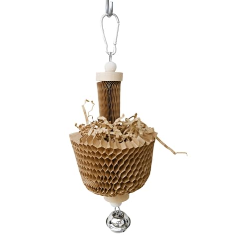 Uozonit -Zerkleinerungsspielzeug, Vogelschredder-Spielzeug – Kauspielzeug aus Papier für Vogelkäfig, lustiges und vielseitiges Vogelspielzeug Uozonit -Zerkleinerungsspielzeug, Vogelschredder-Spielzeug – Kauspielzeug aus Papier für Vogelkäfig, lustiges und vielseitiges Vogelspielzeug von Uozonit