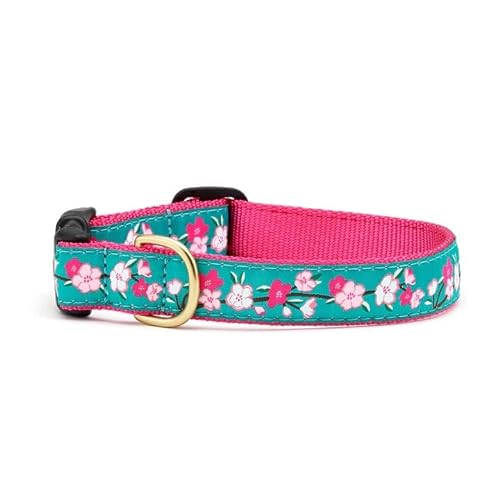 Cherry Blossoms Collar Hundehalsband XL von Up Country