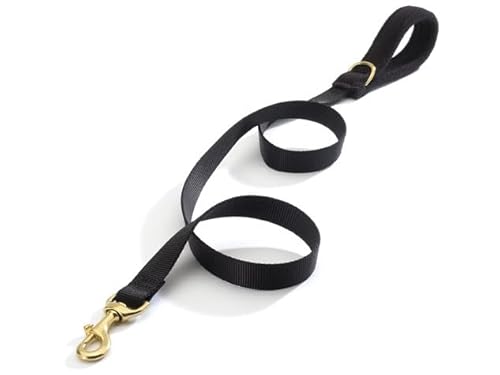 Comfort Lead Black Schmal (5/8) Hundeleine von Up Country