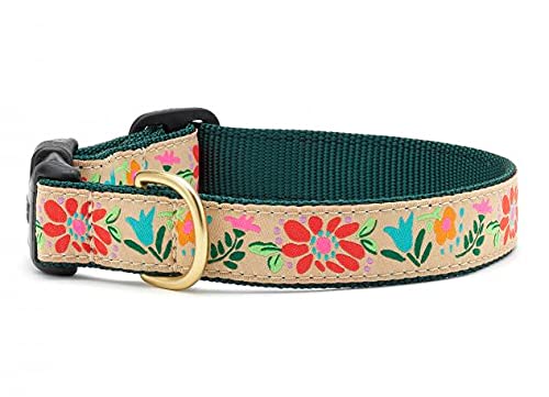 Tapestry Floral Collar Hundehalsband M von Up Country
