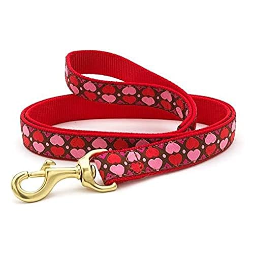 Up Country AHT-L-W All Hearts Hundeleine, Schmal 5/8 inch Up Country AHT-L-W All Hearts Hundeleine, Schmal 5/8 inch von Up Country