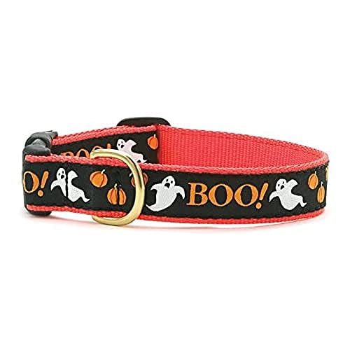 Up Country Boo-C-L Boo! Collar Breit (1 Zoll) Hundehalsband, L von Up Country