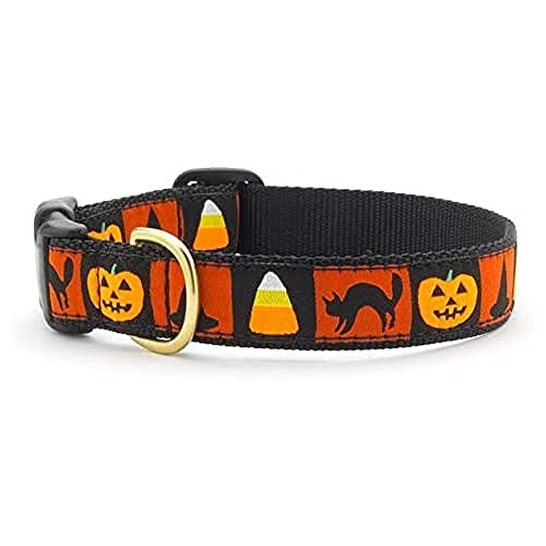 Up Country GSG-C-M Halloween Collar Breit (1 Zoll) Hundehalsband, M von Up Country
