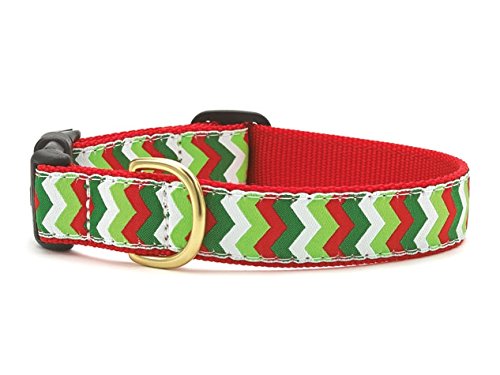 Up Country Hundehalsband, Chevron-Stil, Größe S (22,9–38,1 cm), Breite 2,5 cm von Up Country
