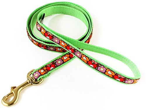 Up Country MOD-L-N Floral Hundeleine, Schmal 5/8" Up Country MOD-L-N Floral Hundeleine, Schmal 5/8" von Up Country