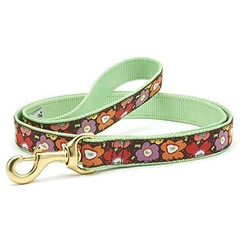 Up Country MOD-L-W Floral Hundeleine, Breit 1" von Up Country