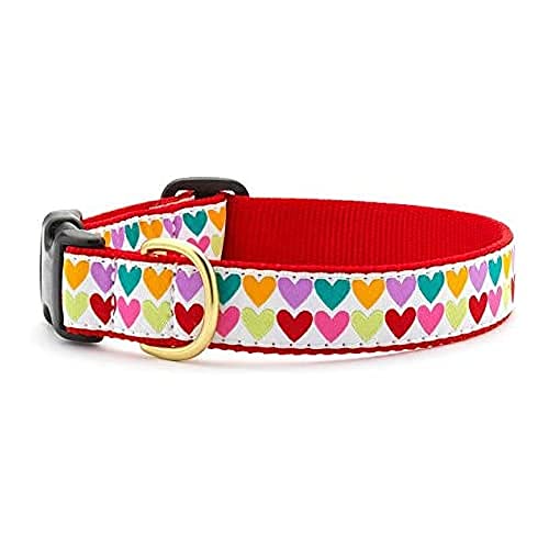 Up Country PHT-C-XS Pop Hearts Hundehalsband, Schmal 5/8 inch, XS Up Country PHT-C-XS Pop Hearts Hundehalsband, Schmal 5/8 inch, XS von Up Country