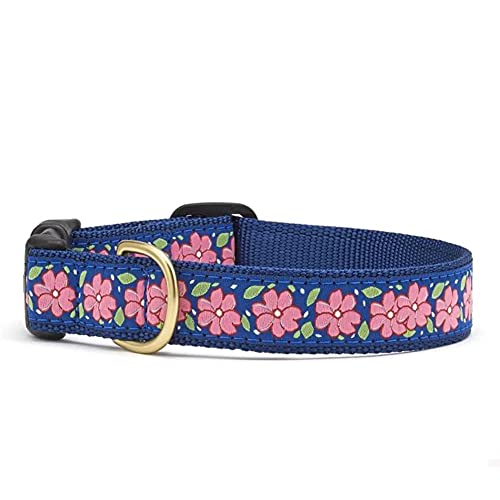 Up Country PNG-C-M Pink Garden Hundehalsband, Breit 1", M von Up Country