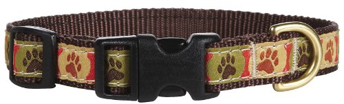Up Country PWP-C-L Pawprints Hundehalsband, Breit 1", L von Up Country