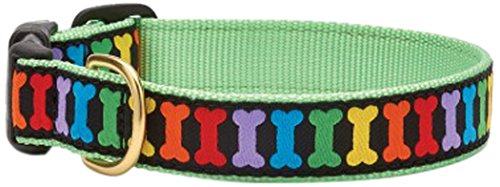 Up Country RAI-C-L Rainbones Hundehalsband, Breit 1", L von Up Country