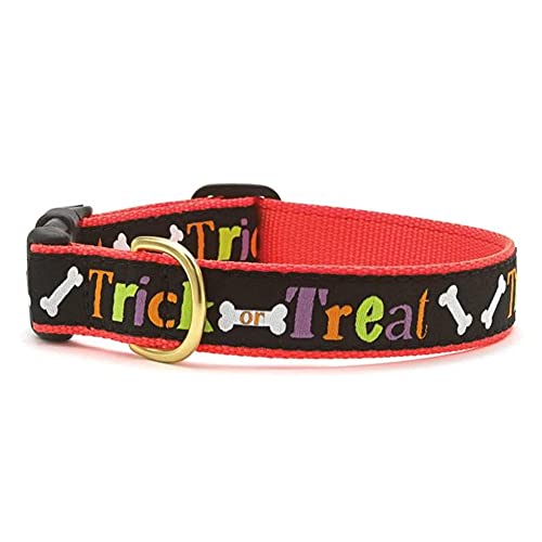 Up Country TOT-C-L Trick or Treat Collar Breit (1 Zoll) Hundehalsband, L von Up Country