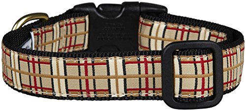 Up Country UPC-C-S Plaid Hundehalsband, Schmal 5/8", S Up Country UPC-C-S Plaid Hundehalsband, Schmal 5/8", S von Up Country