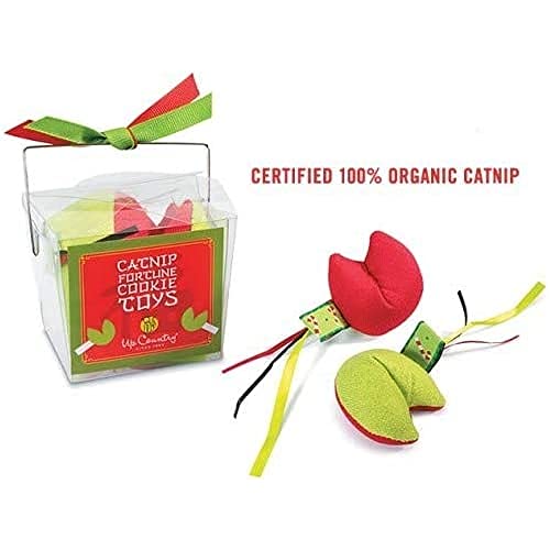 Up Country XFCTOY Christmas Catnip Fortune Cookie Toy Katzenminze Spielzeug, 100 g Up Country XFCTOY Christmas Catnip Fortune Cookie Toy Katzenminze Spielzeug, 100 g von Up Country