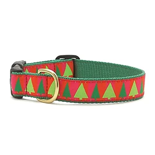 Up Country XTR-C-XL Festive Trees Collar XL Breit (1") Hundehalsband, 300 g von Up Country