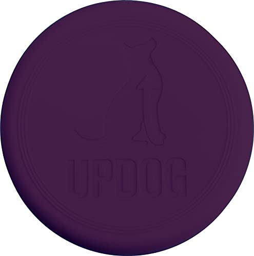 Updog Products Frisbee für Hunde, klein, leicht und langlebig, Frisbee, 15,2 cm, hergestellt in den USA, leuchtende Farben, Violett von UpDog Products