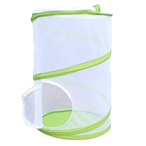 Insektenlebensraum Käfig Insekten Caterpillar House Net Terrarium Mesh Cage mit Reißverschlussschutz L. Insektenlebensraum Käfig Insekten Caterpillar House Net Terrarium Mesh Cage mit Reißverschlussschutz L. von Upiulote