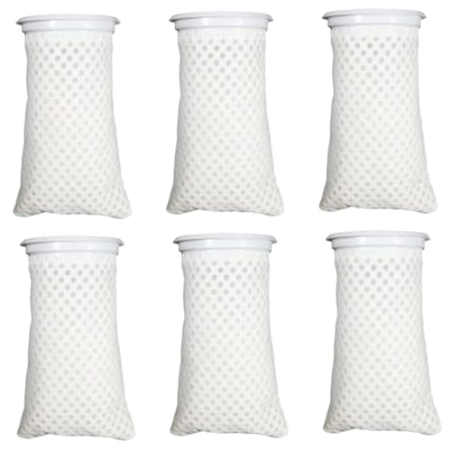 Upiulote Aquariumfilterbeutel 6pcs 4 Ring durch 6 Lange Wabenmedienfilter -Netzbeutel Hochdurchlässiger Aquarium -Medienbeutel wiederverwendbarer Wasserbeutel für Industrie, Chemicalaquarium Upiulote Aquariumfilterbeutel 6pcs 4 Ring durch 6 Lange Wabenmedienfilter -Netzbeutel Hochdurchlässiger Aquarium -Medienbeutel wiederverwendbarer Wasserbeutel für Industrie, Chemicalaquarium von Upiulote