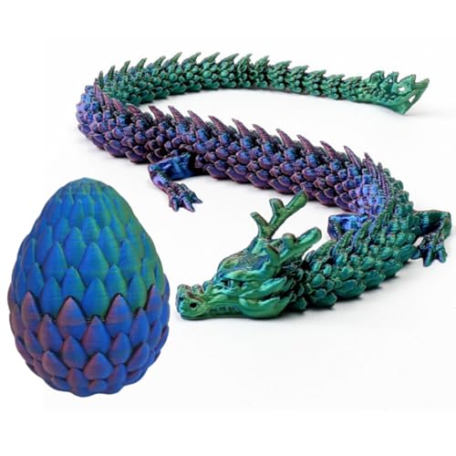 Upiulote Dragon Fish Tank Dekorationen mit Dragon Ei Movable Joint 10, 6 -Zoll -Dekor Chinesische Stil Realistischer 3D -Druckharzharz -Aquarium -Ornamente Upiulote Dragon Fish Tank Dekorationen mit Dragon Ei Movable Joint 10, 6 -Zoll -Dekor Chinesische Stil Realistischer 3D -Druckharzharz -Aquarium -Ornamente von Upiulote