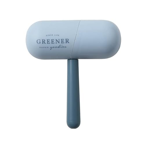 Uplory Kapsel-Fusselroller, Staubreinigung, abreißbar, nachfüllbar, Haartuchentferner, entfernt Kleidung, Haare, Staub, Lebensmittel, Tierhaare, ideal für Zuhause und Reisen (Blue) von Uplory