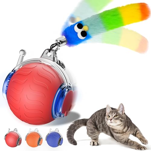 UPSKY Interaktives Katzenspielzeug Ball für Indoor-Katzen von Upsky