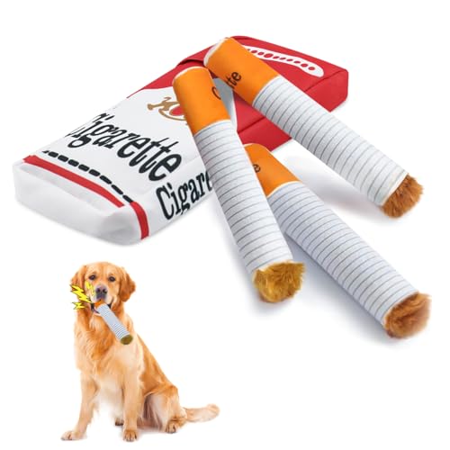UptVin Zigaretten Spielzeug Hund,Spielzeug Zigaretten Spielzeug Hund,Quietschendes mit Zigarettenpackung, Cigarette Dog Toy,Hundespielzeug Lustig Plüsch UptVin Zigaretten Spielzeug Hund,Spielzeug Zigaretten Spielzeug Hund,Quietschendes mit Zigarettenpackung, Cigarette Dog Toy,Hundespielzeug Lustig Plüsch von UptVin