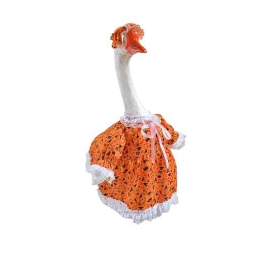 Gänse-Bluse, Halloween-Kostüm, Veranda, Herbstpullover, Outdoor-Hofdekoration, bezaubernde Veranda-Gänse, Halloween-Kleidung von Uqezagpa