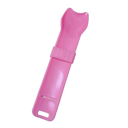 Katzen Streifen Feeder Happy Spoon für Katzen Leckbar Cremige Leckerli Nass Leckerli Spender Leckerlis Löffel Squeeze Strips Feeder Wet Squeezes von Uqezagpa