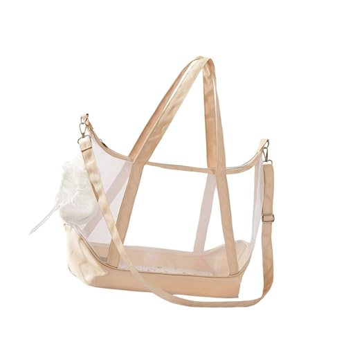 Tragbare Katzentragetasche mit belüftetem Netz und transparentem Fenster, Nylon-Netztasche, atmungsaktiv, für Outdoor-Ausflüge, bequeme Katzen Tragbare Katzentragetasche mit belüftetem Netz und transparentem Fenster, Nylon-Netztasche, atmungsaktiv, für Outdoor-Ausflüge, bequeme Katzen von Uqezagpa